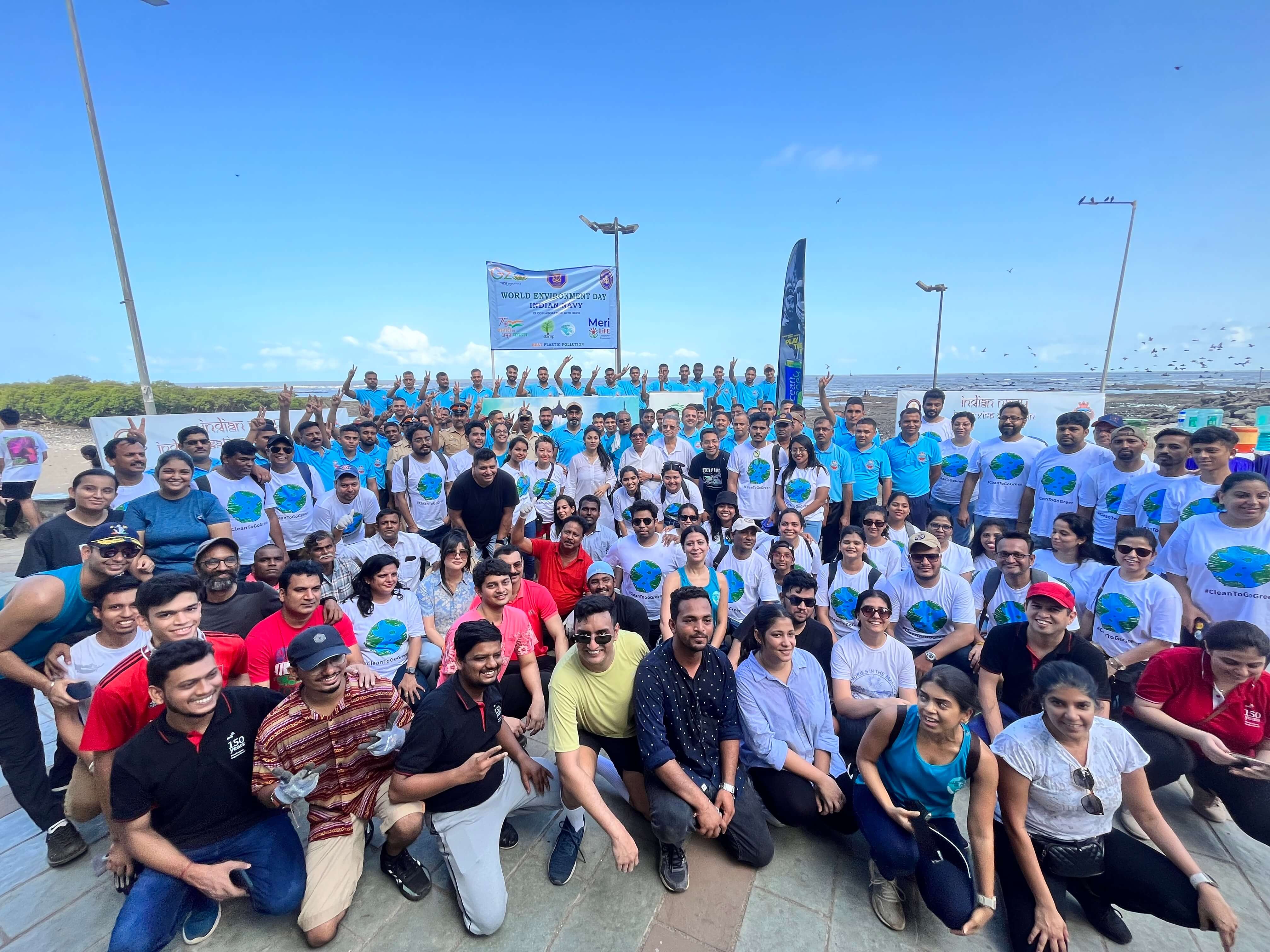 Ek Saath Foundation - Beach clean up event